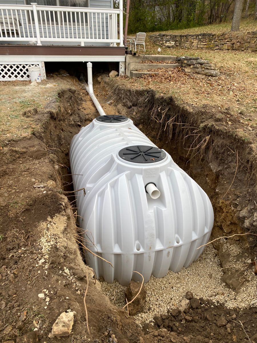 Sewer/septic for TDC Excavating in Dubuque, IA