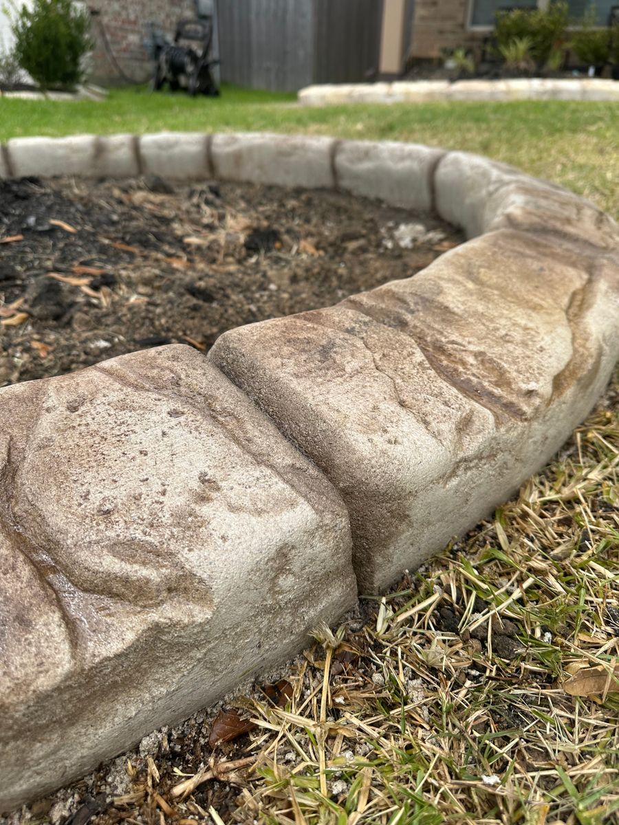 Landscaping for Texas Curb N Borders in Houston, TX