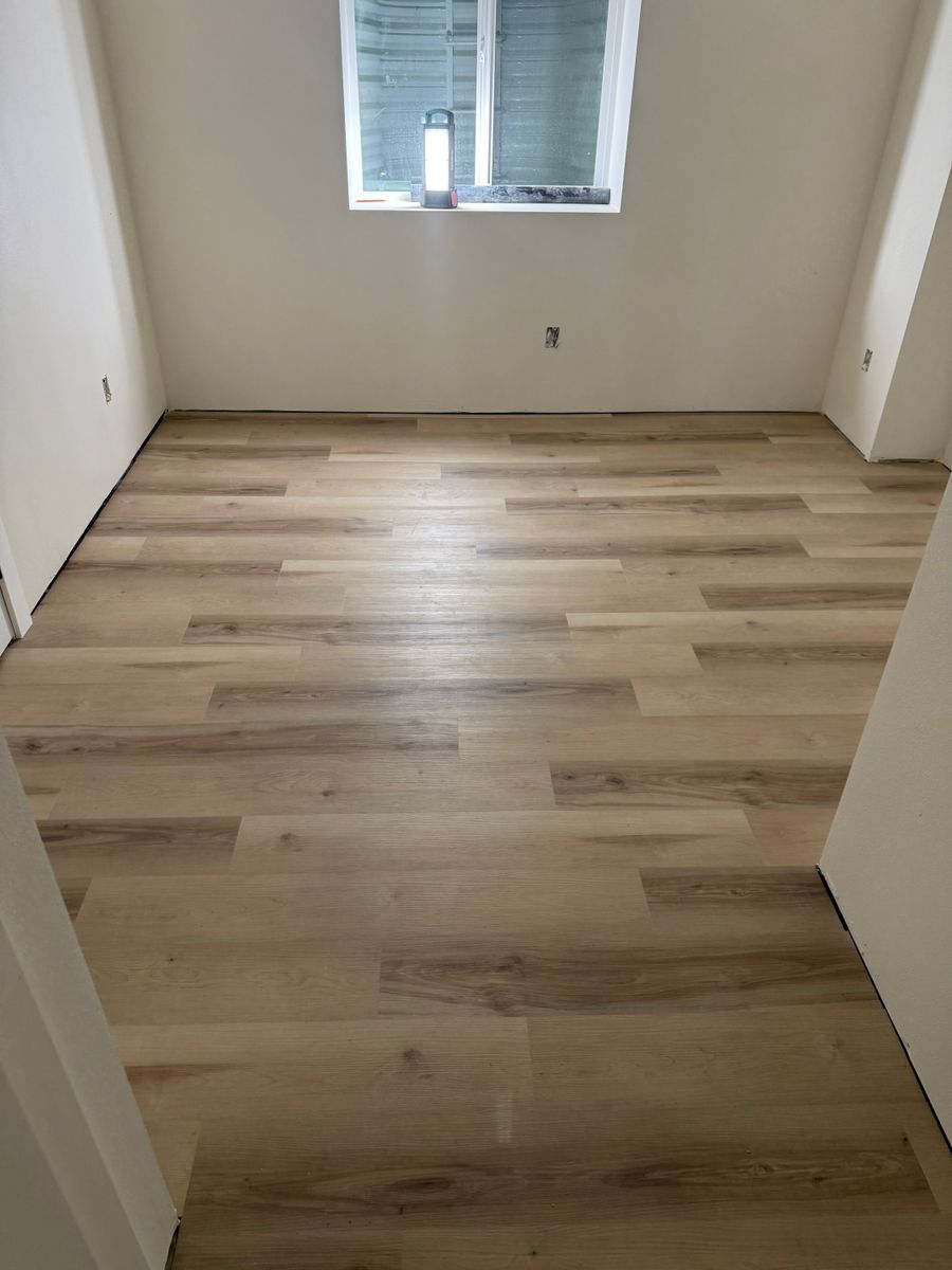 Floor Installation for CJL Flooring in Post Falls, ID