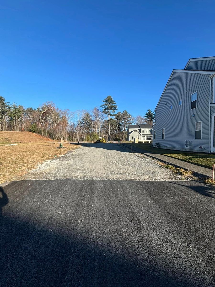 Site Preparation for Staruk Trucking & Excavation Inc. in Uxbridge, MA