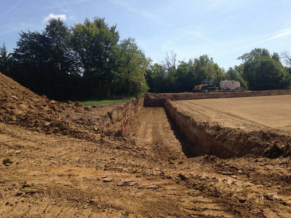 Custom Basements for HF Flatwork and Hines Farms Excavating in Old Monroe,, MO