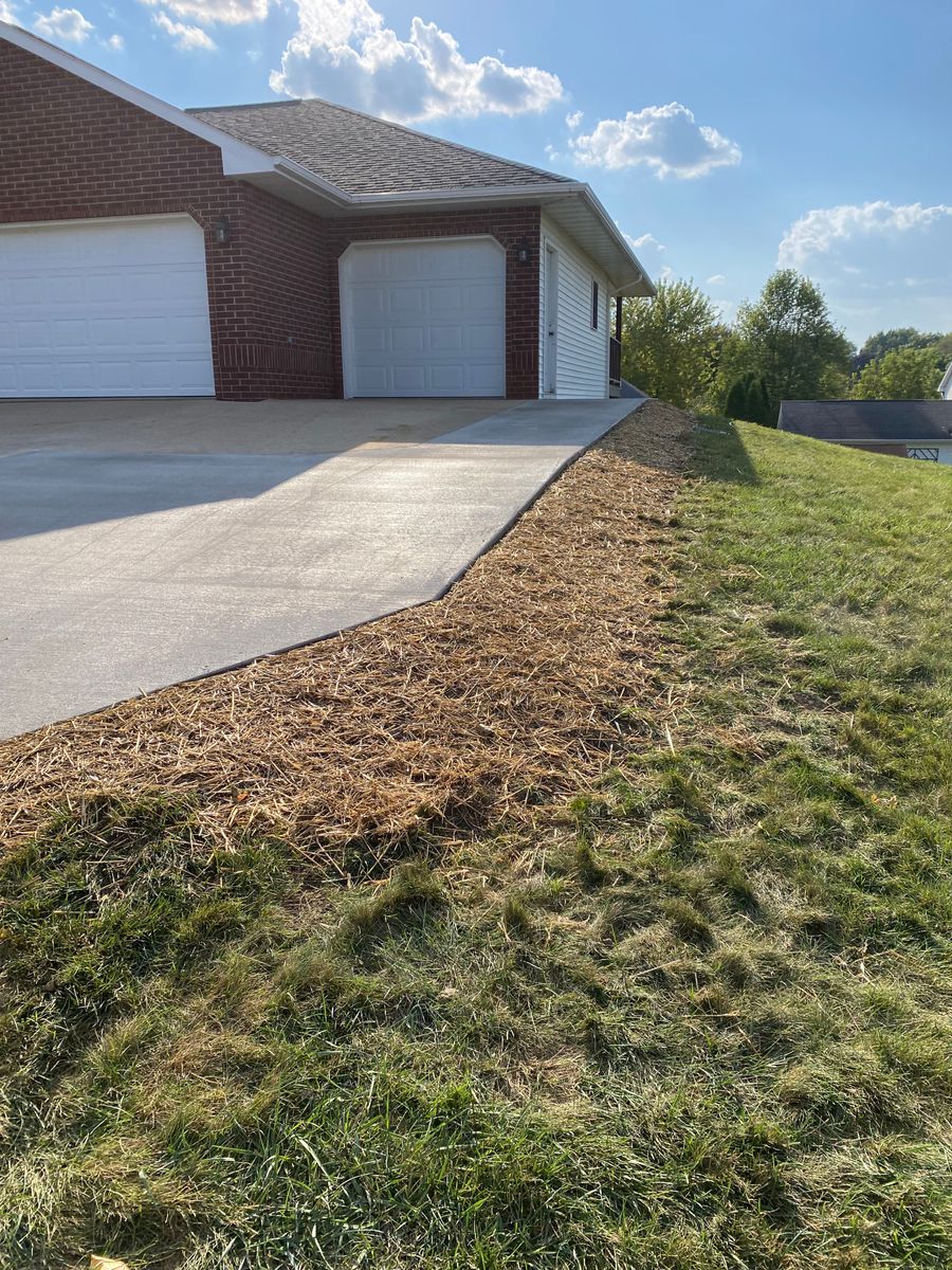 Driveway Install for TDC Excavating in Dubuque, IA