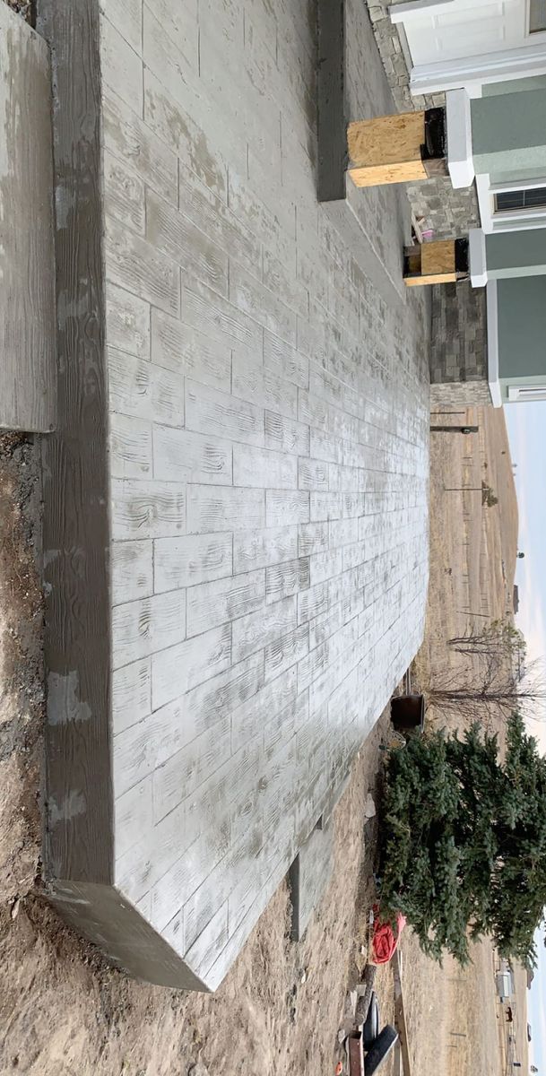 Stamped Concrete for J and Son Colorado Concrete LLC in Colorado Springs, CO