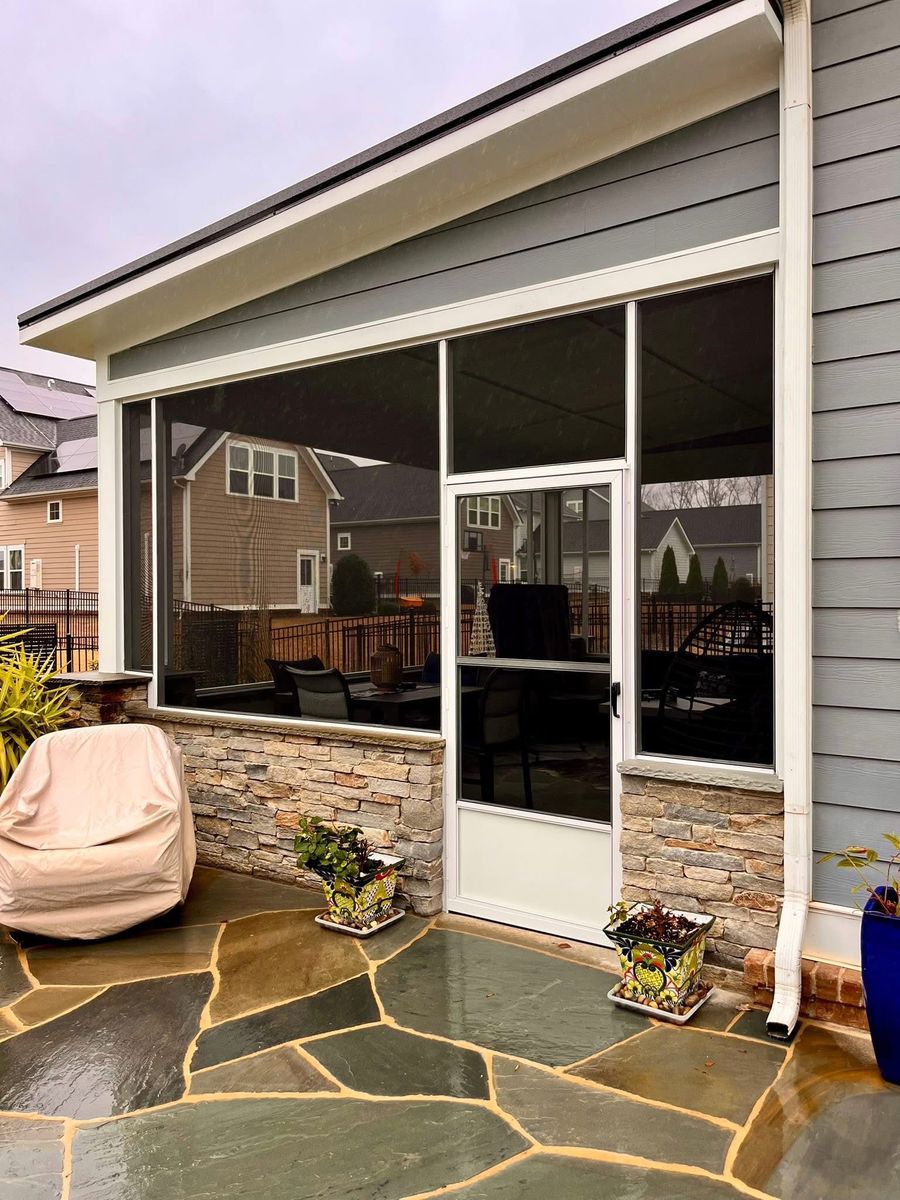 Screen Porch Design and Installation for Cool Hand Home Improvements in Spartanburg, SC