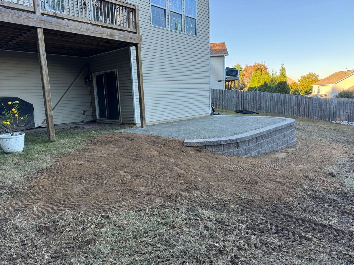 Landscape Installation for Trophy Outdoor Solutions in Lexington, SC