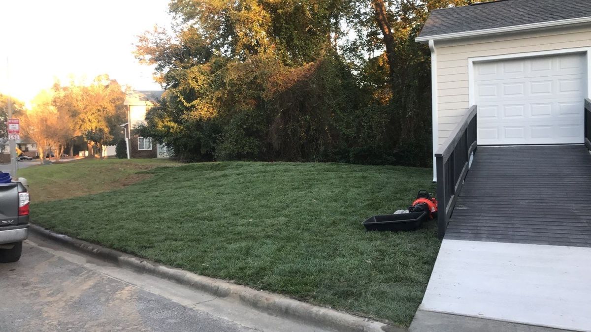 Sod Installation for Cornerstone landscapes in Lecanto, FL