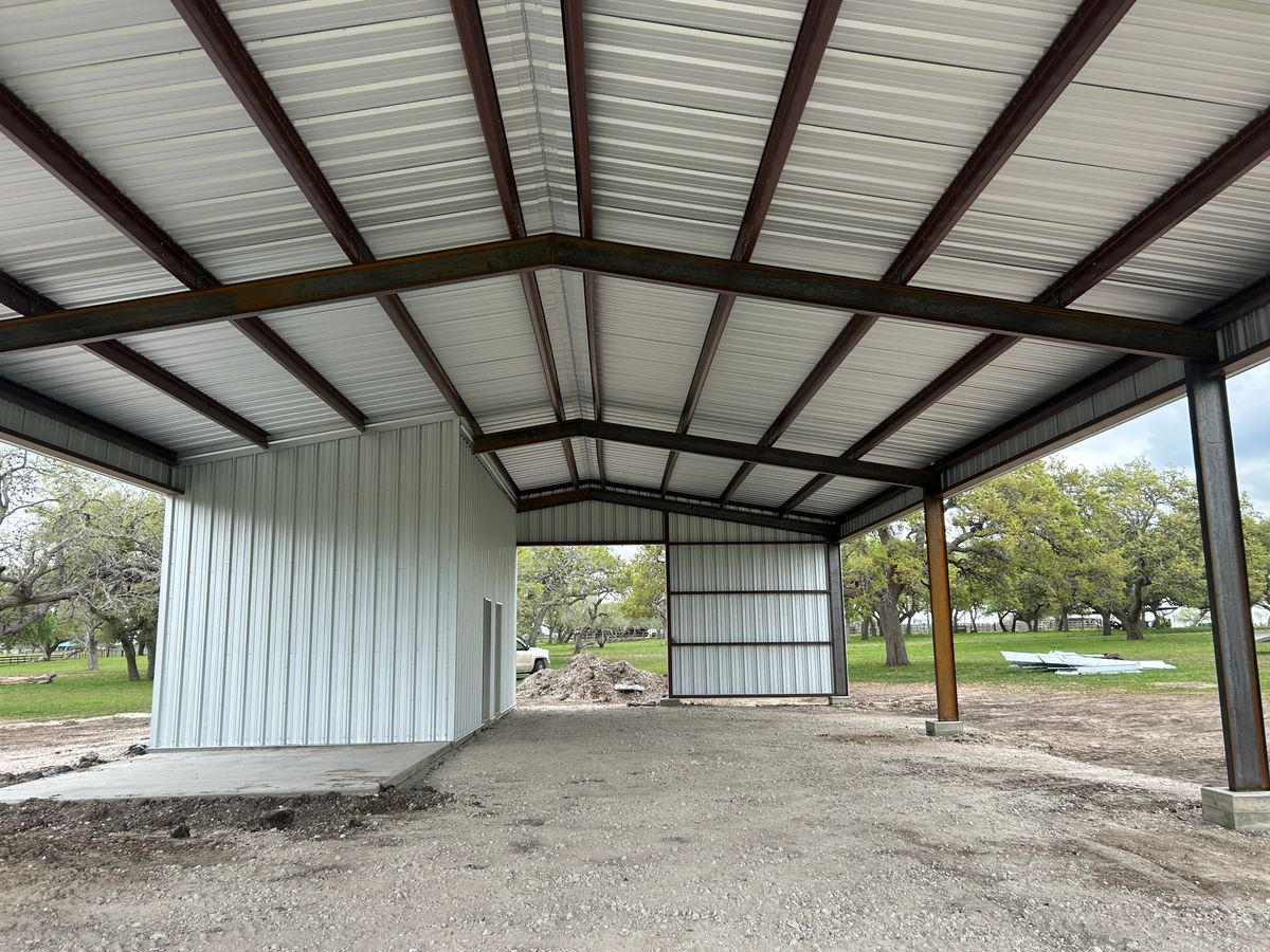 Barndominium Construction for 292 Construction, LLC in Gonzales County, TX