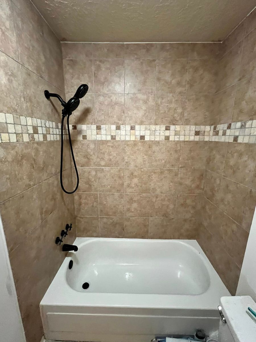 Tiling for Gordon’s Construction and Remodeling Group in Houston, TX