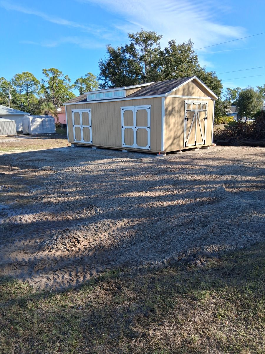Land Grading for Nick of Time Tree Service in North Port, FL
