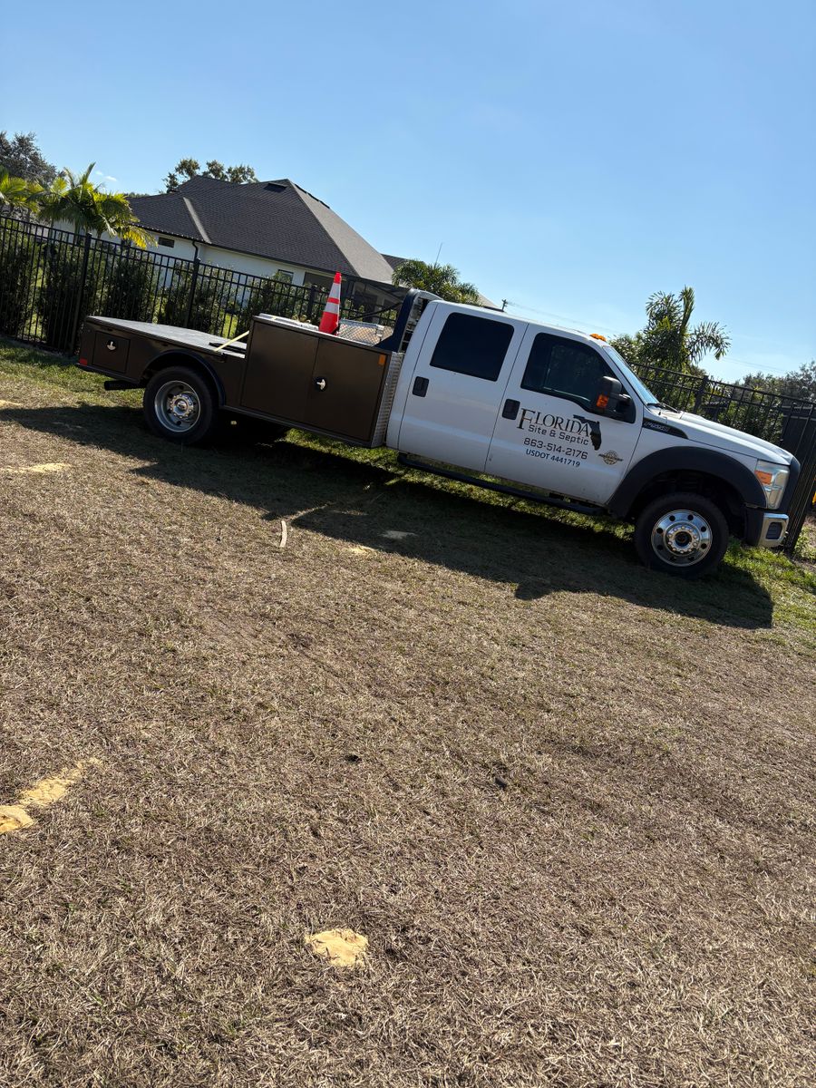 Excavation for Florida Site and Septic in Lakeland, FL
