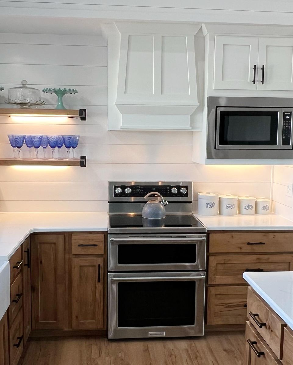 Kitchen Renovation for Edgecomb Builders in Garnett, KS