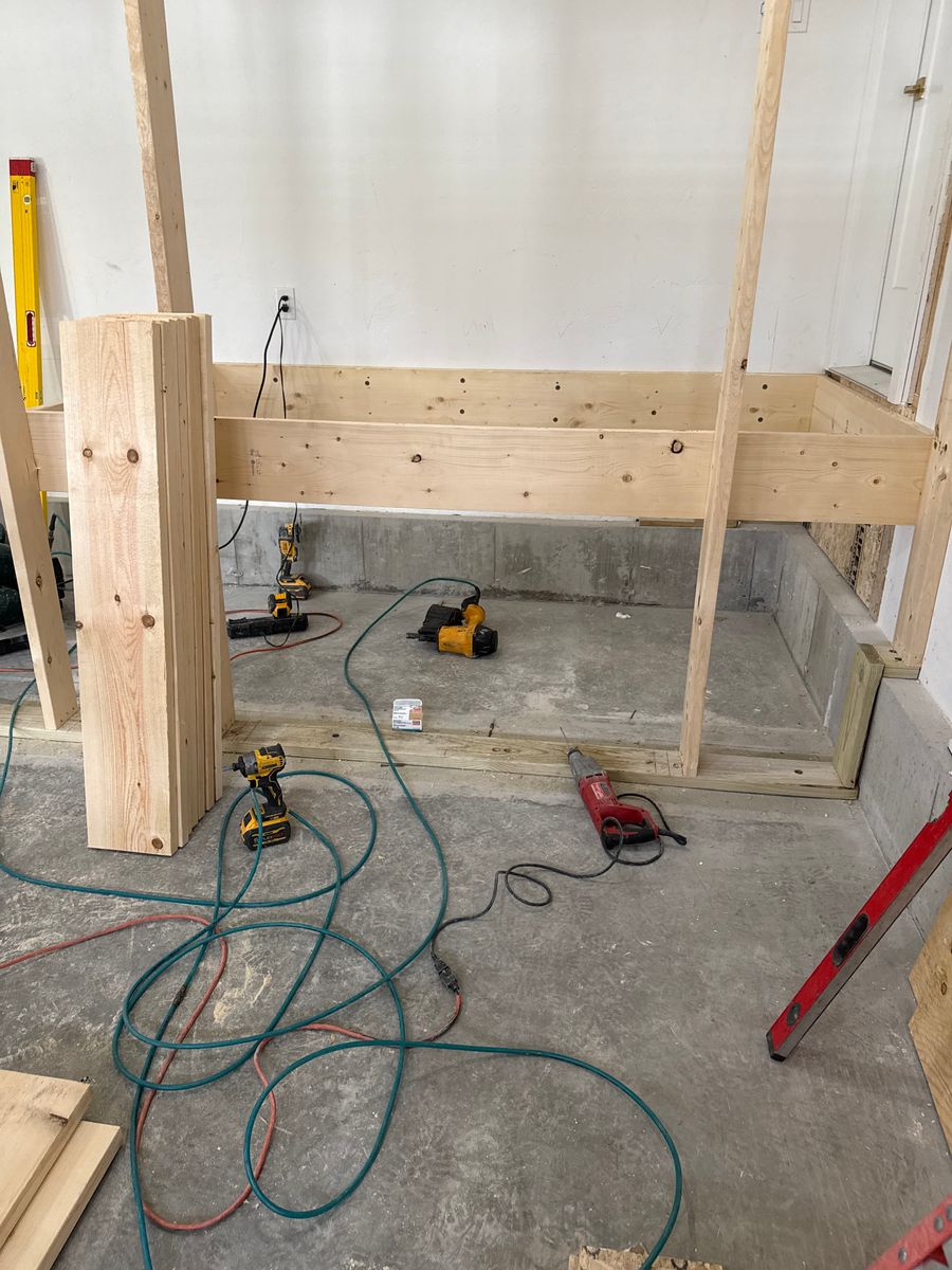 Carpentry for D. Duby Construction in Billerica, MA