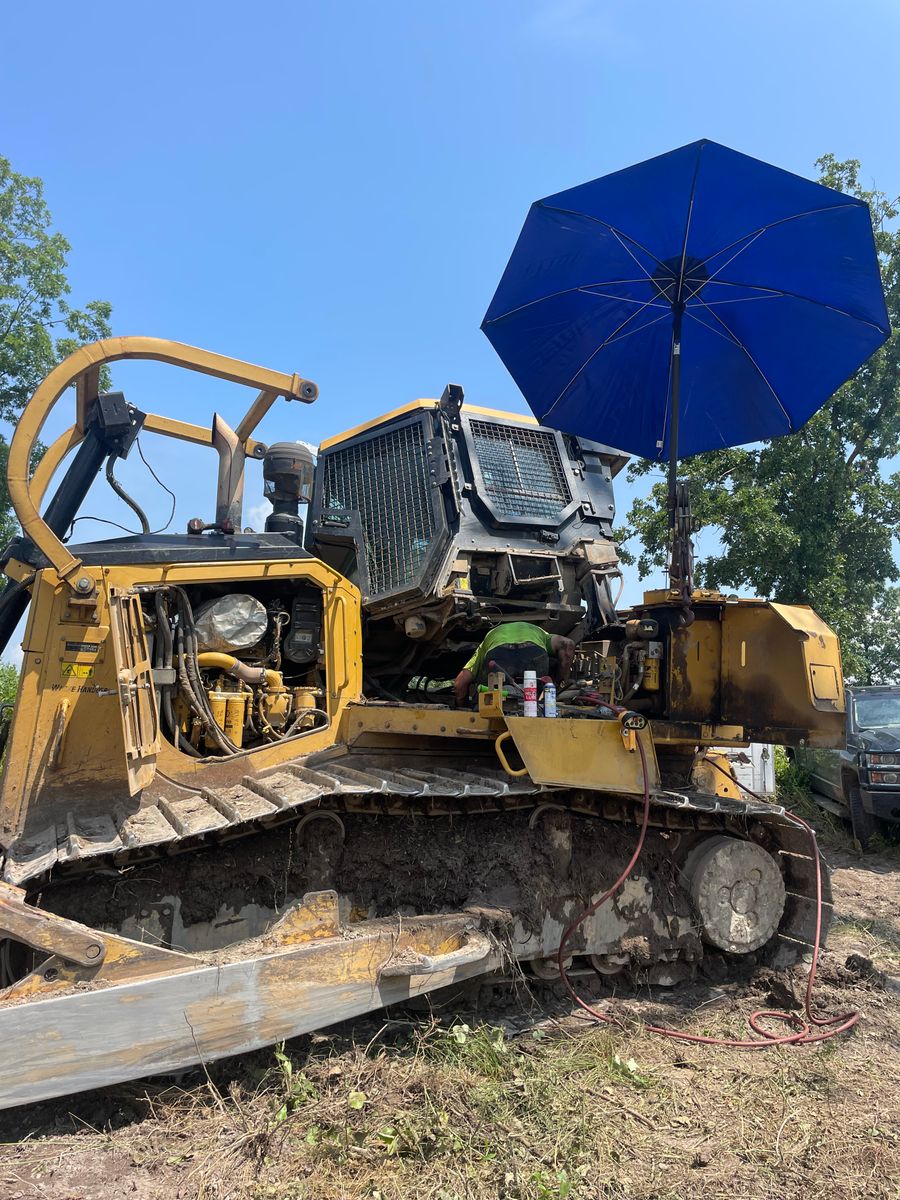 Heavy Equipment repair/maintenance for JUSTIN JACQUES LLC DBA DOUBLE J EXCAVATION in Nashville, AR