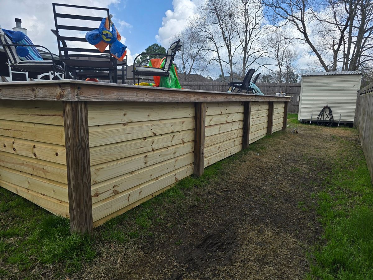 Fence Installation for Phillips Fencing Solutions in Pensacola, FL