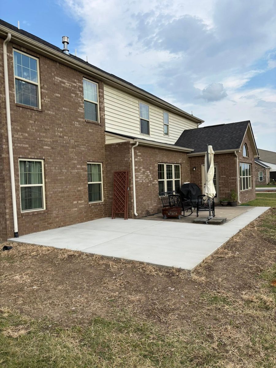 Patio Design & Installation for Providence Concrete, LLC in Murfreesboro, Tennessee