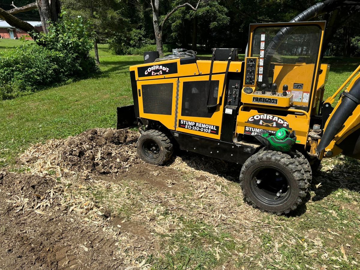 Stump Removal for Conrad's Stump Removal in Columbus, IN