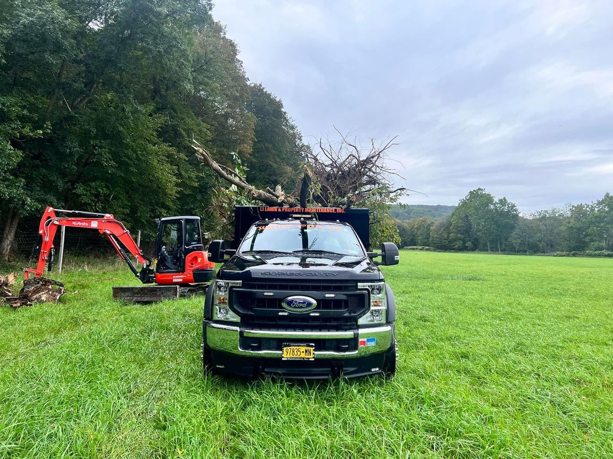 Excavation for LJ Lawn & Property Maintenance, Inc. in Cold Spring, New York