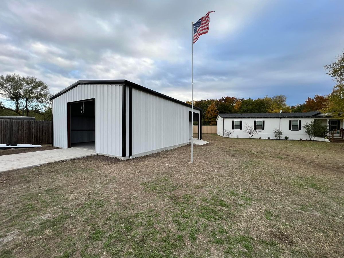 Metal Building Construction for JG Welding & Construction Services in Weatherford, TX