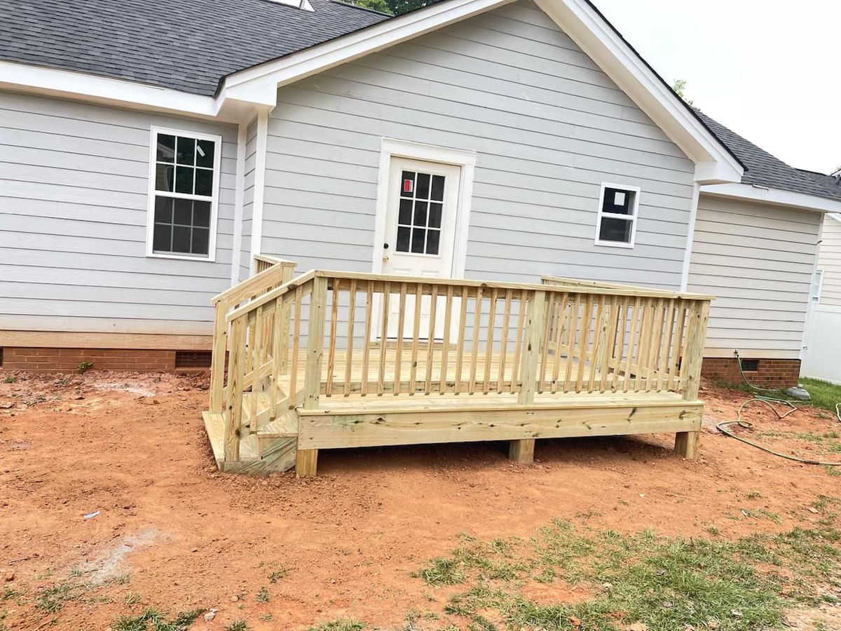 Custom Decks & Pergolas for Infinity Home Construction LLC in Durham, NC