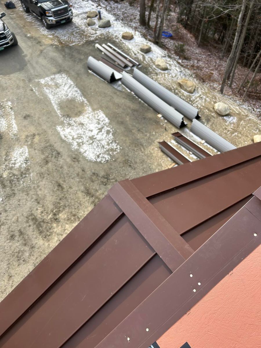 Roofing Installation for Smith Enterprises in Chester, VT