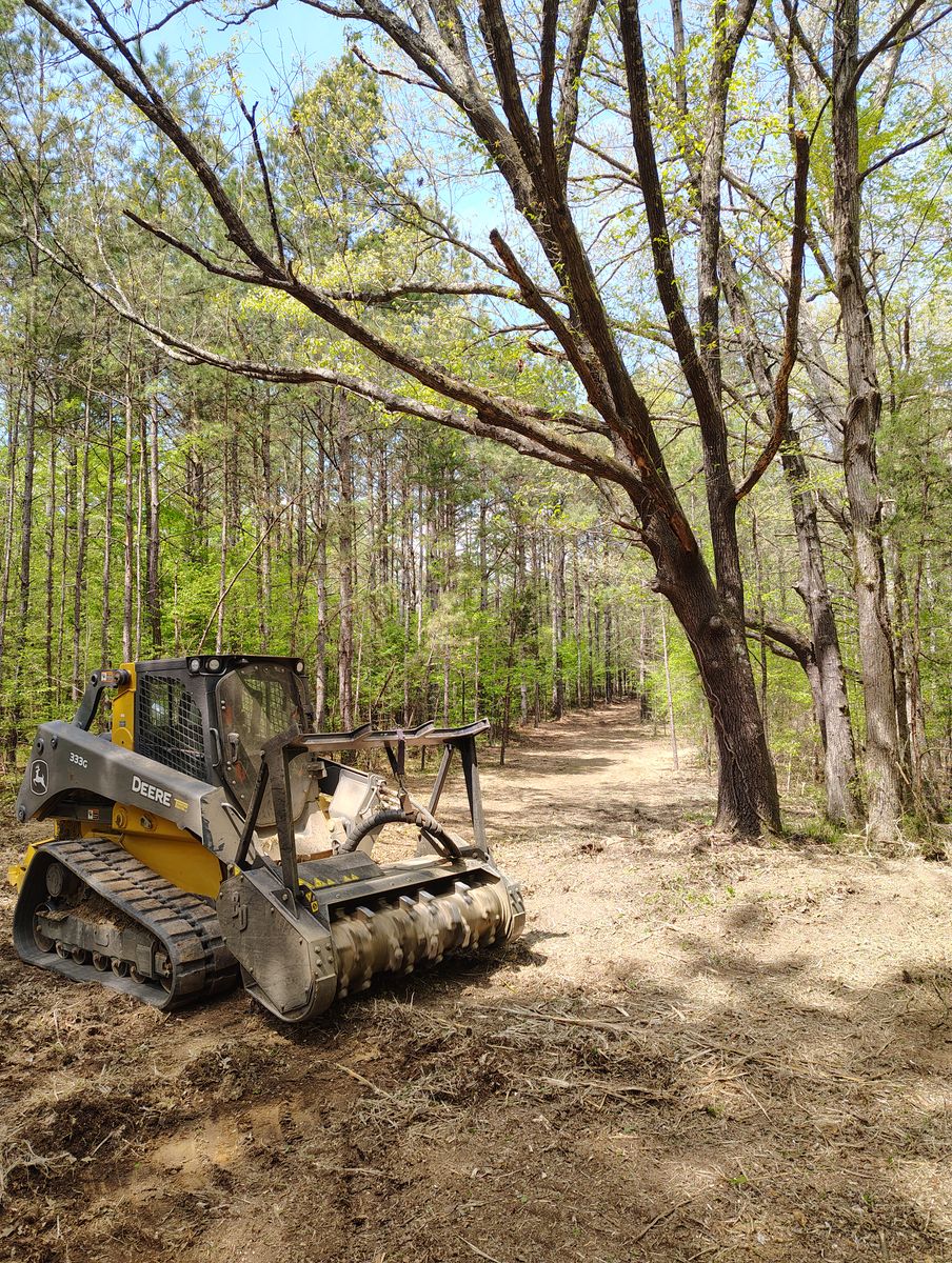 Forestry Mulching for 5 Star Land Management in Beech Bluff, TN