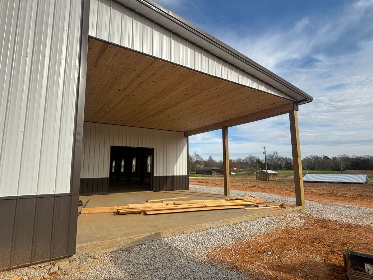 Barndominium Construction for Williams Legacy Construction LLC in Pulaski, TN