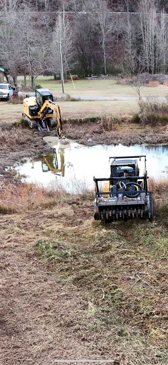 Site Preparation for Grayson Groundworks in Sevierville, TN
