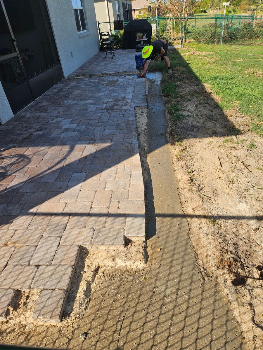Patio Design & Installation for Clark Masonry in Lake County, FL
