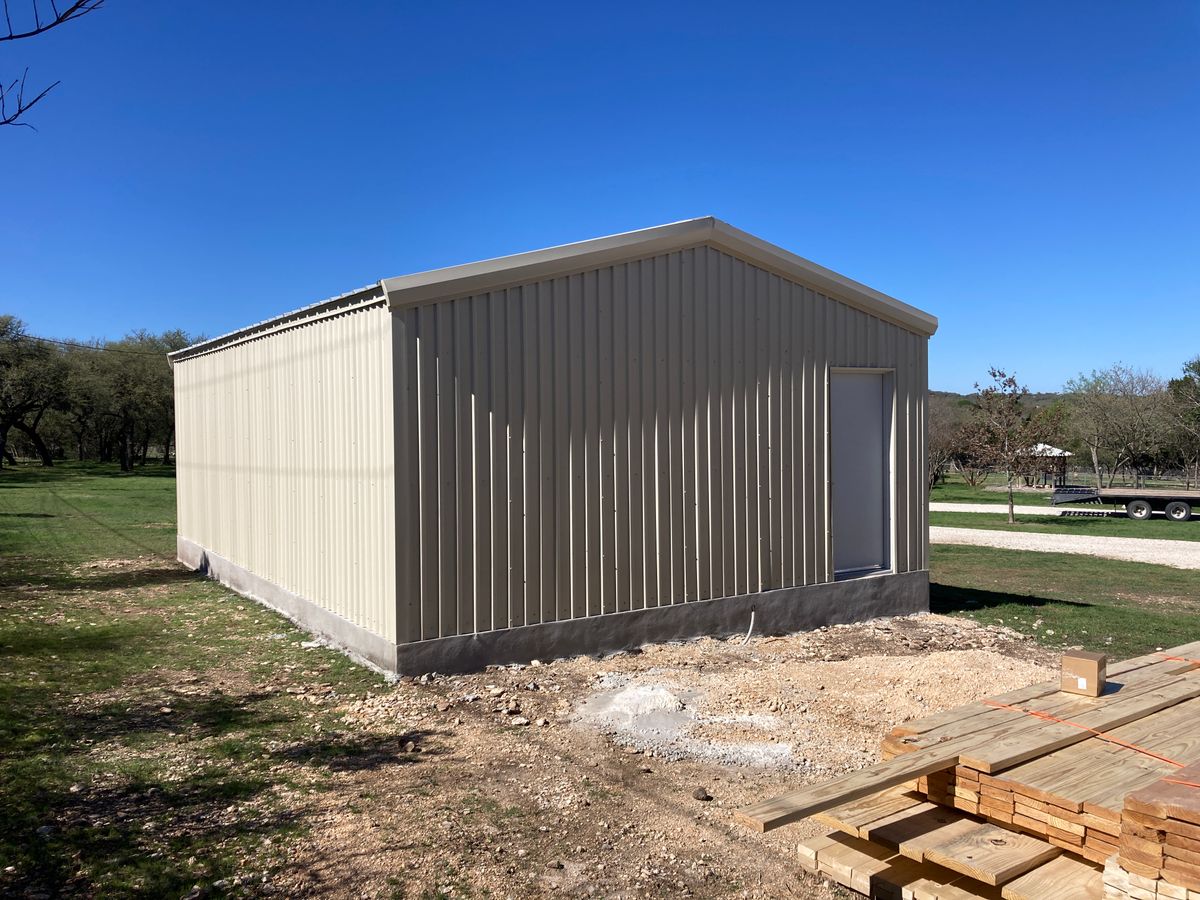 Barndominium Construction for 292 Construction, LLC in Gonzales County, TX