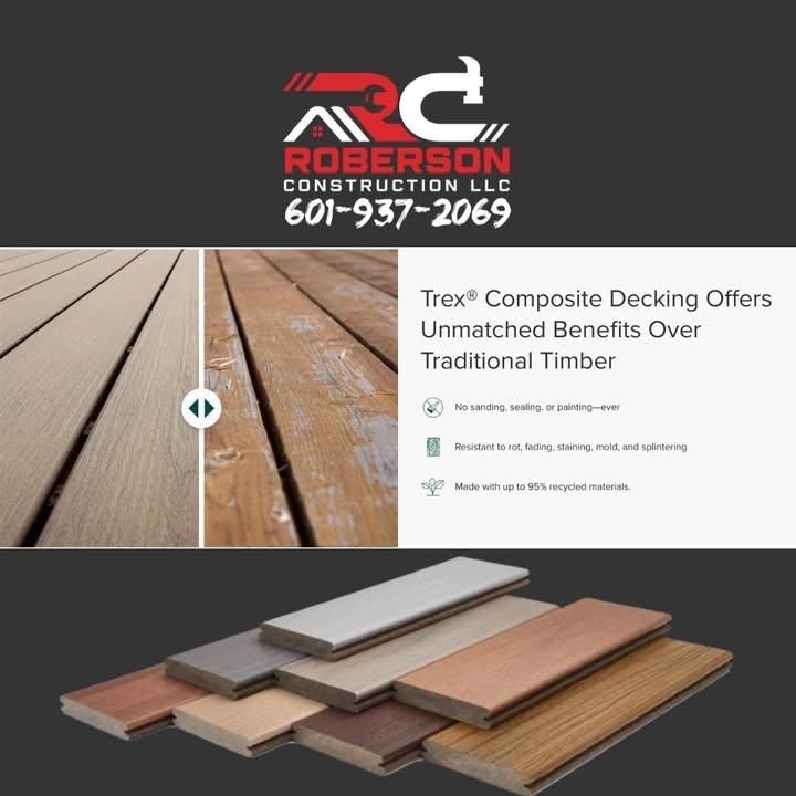 Deck Installations & Repairs for Roberson Construction in Jackson, MS