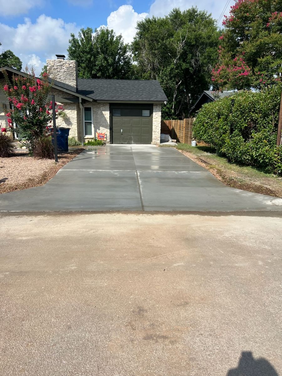 Concrete for Target Concrete and Landscape Solutions in Blanco, TX