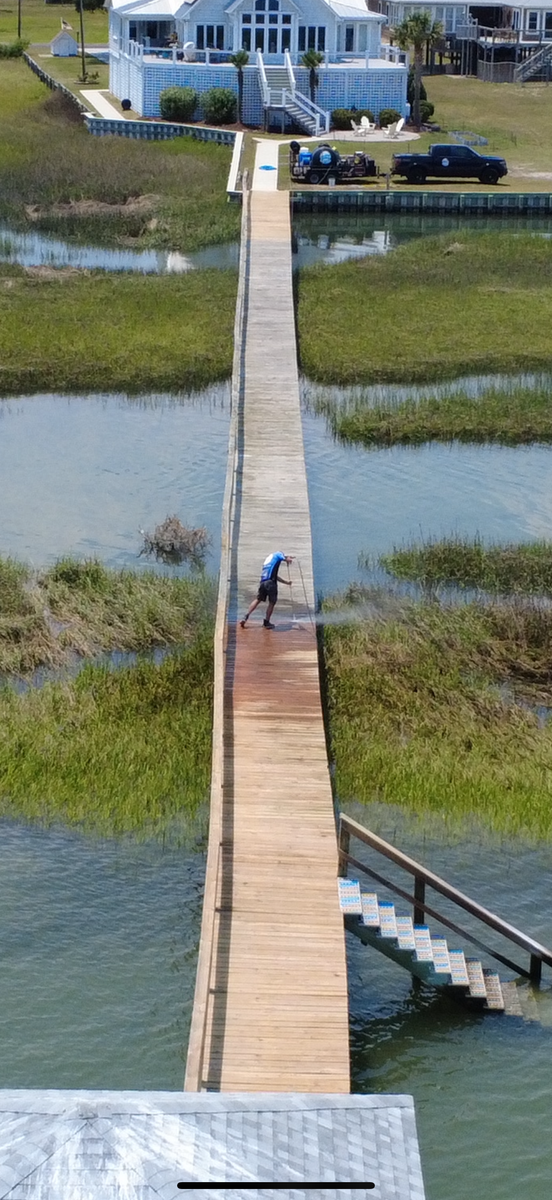 Deck & Patio Cleaning for Living Stream Pressure Washing in Wilmington, NC