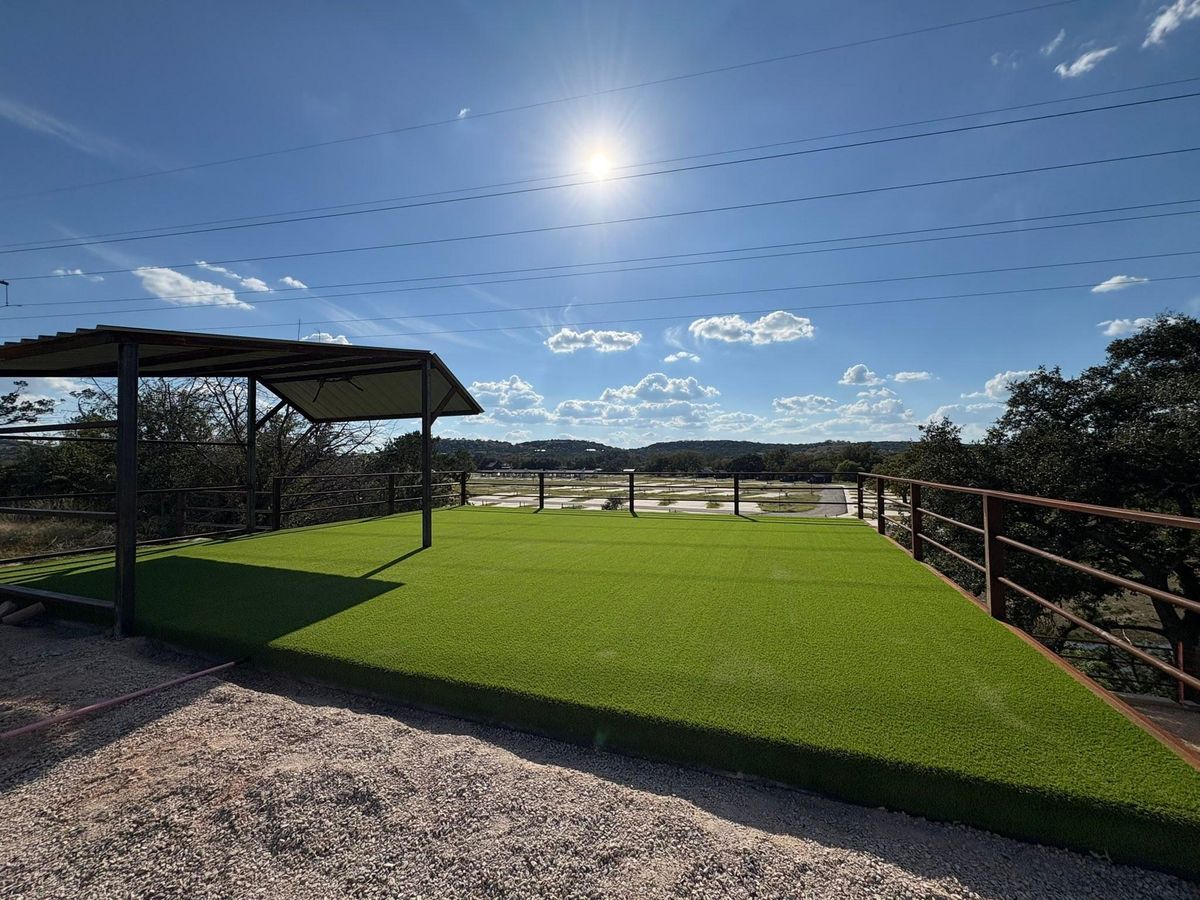 Turf Installation for Creative Edge Co. in San Antonio, TX