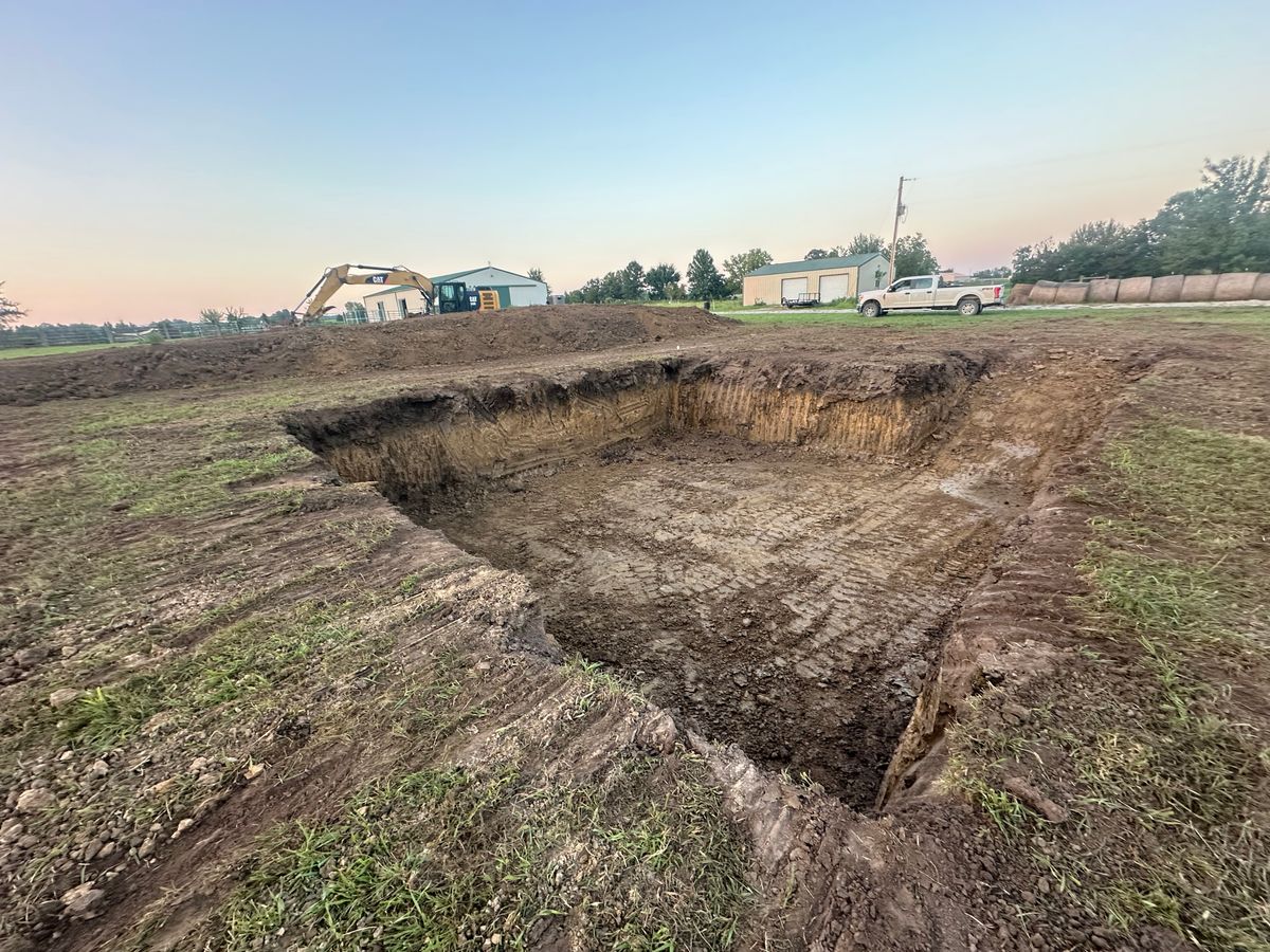 Dirt Work for Crump Construction & Roofing, LLC  in Urich,  MO