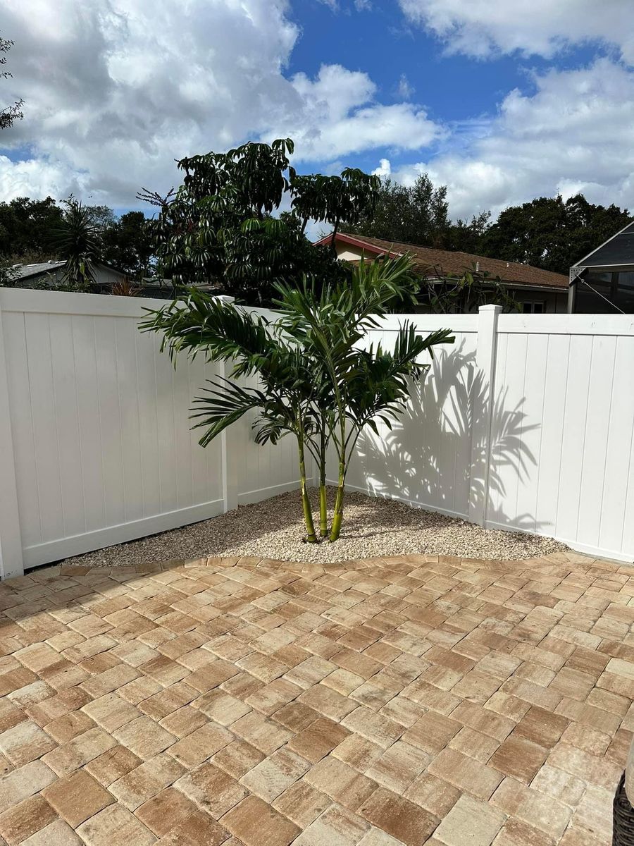 Pavers for Team Tolson Landscape in Tampa Bay, FL