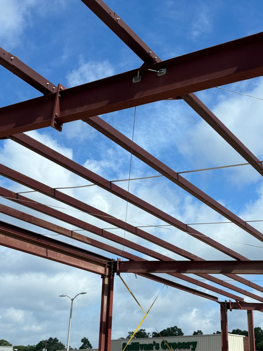 Metal Buildings for Broadway & McMullen Construction in Hattiesburg, MS