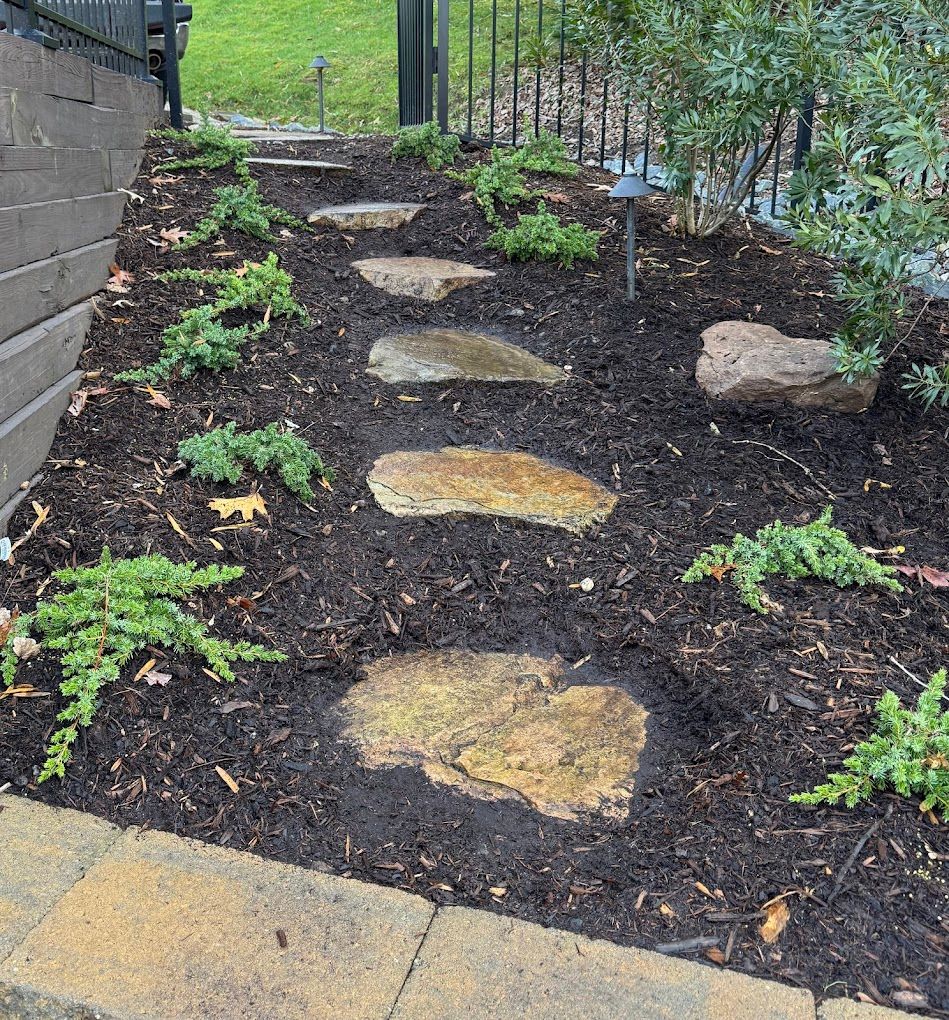 Landscape Installation for Upcycled Landscape and Design in Charlotte, NC