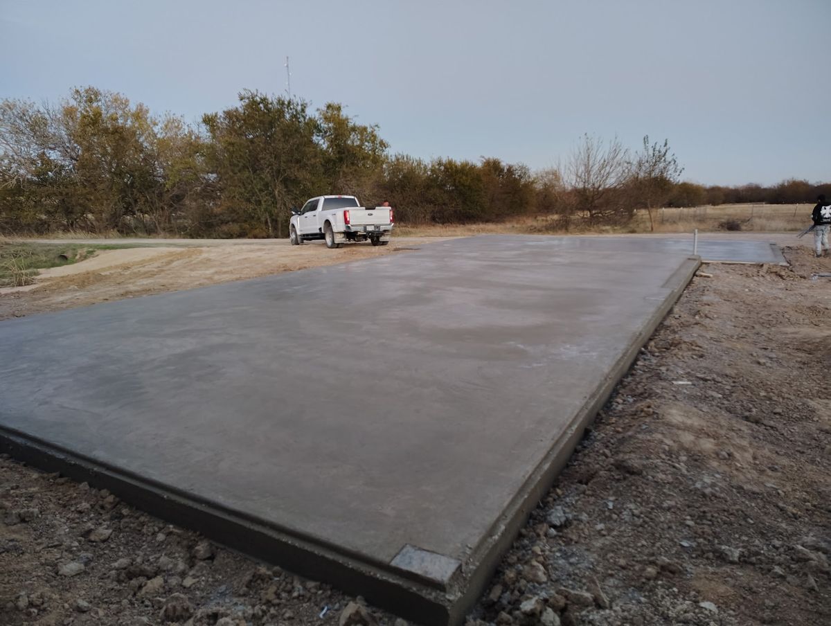 Concrete Slab Construction for Concrete Jungle in Dallas, TX