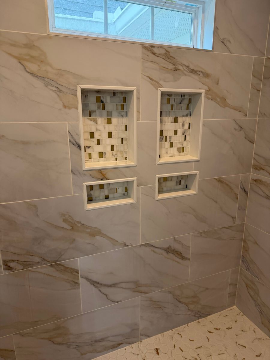 Bathroom Remodeling for Whiddon Construction Company in Lake City, FL