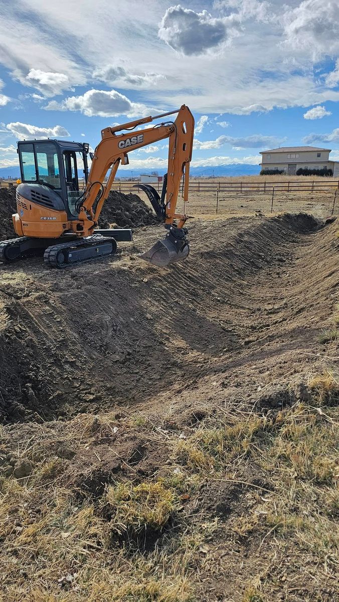 Excavation for Gemini Construction & Excavating LLC in Evans, CO