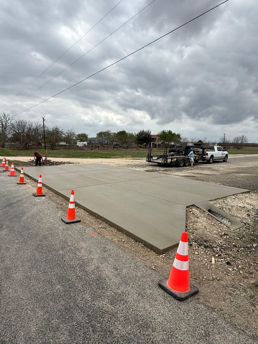 Driveway Construction for Benitez Brothers Construction in Austin, TX