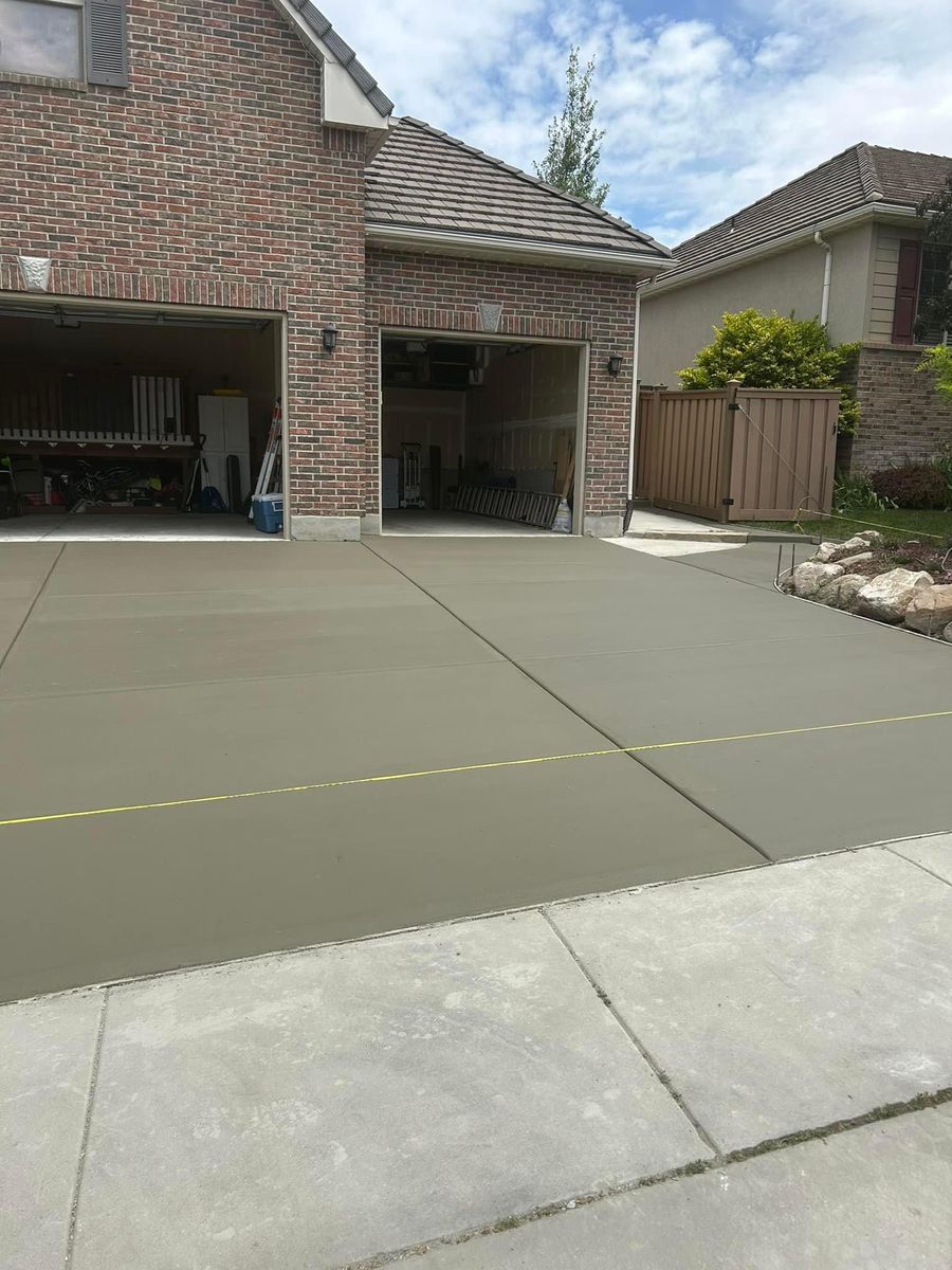 Driveways / Patios for Hifo Construction in Spanish Fork, UT
