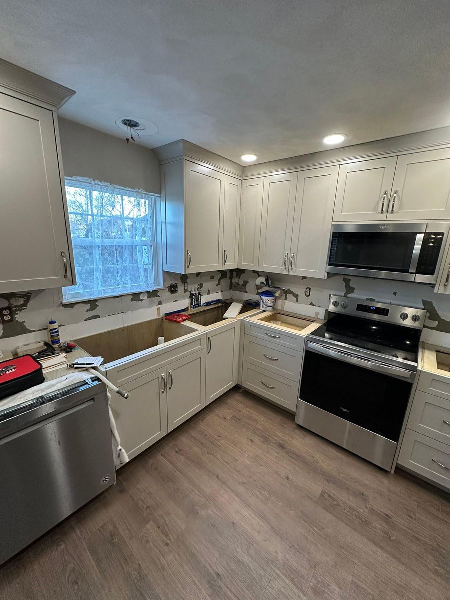 Custom Cabinets for Blair Construction & Home Improvement in St. Charles, MO