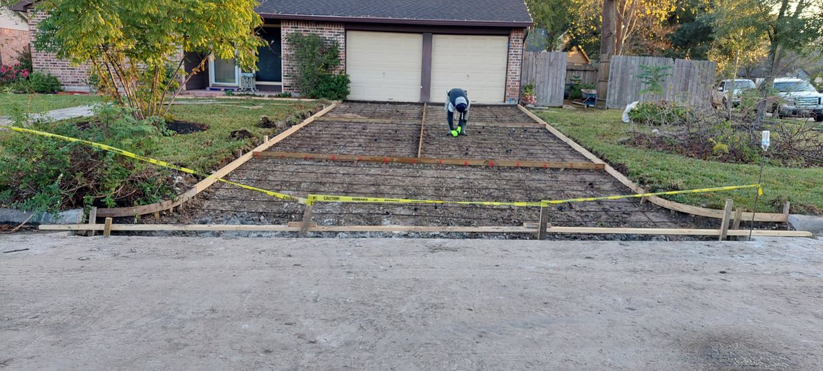 Driveways for Slabs on Grade - Concrete Specialist in Spring, TX