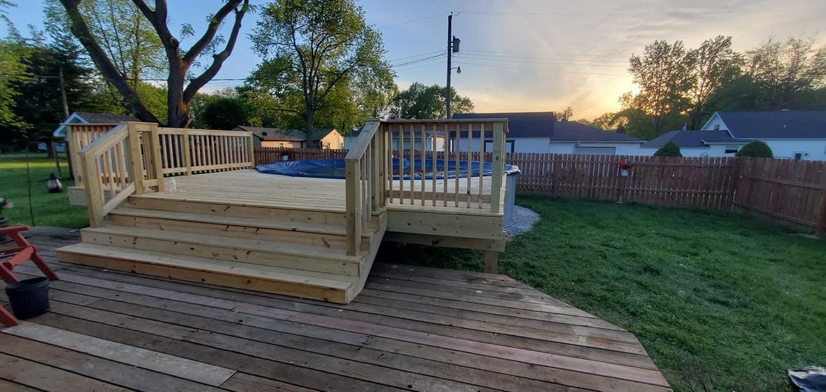 Decks for Dead Tree General Contracting in Carbondale, Illinois