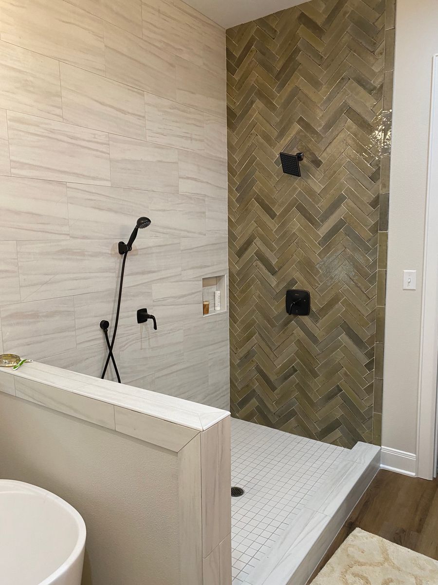 Bathroom Tiling Installation for Harris Tile and Stone in Tyler, TX