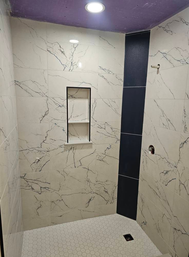 Bathroom Renovation for DL Construction & Flooring in Morehead City, NC
