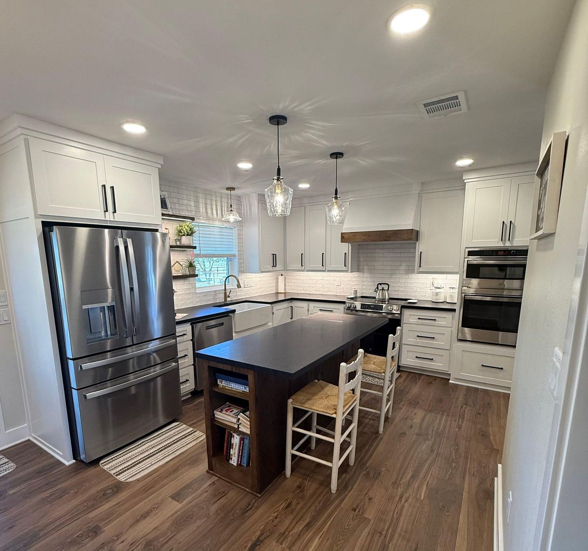 Kitchen Renovation for Maverick Construction & Design in Caldwell,, TX