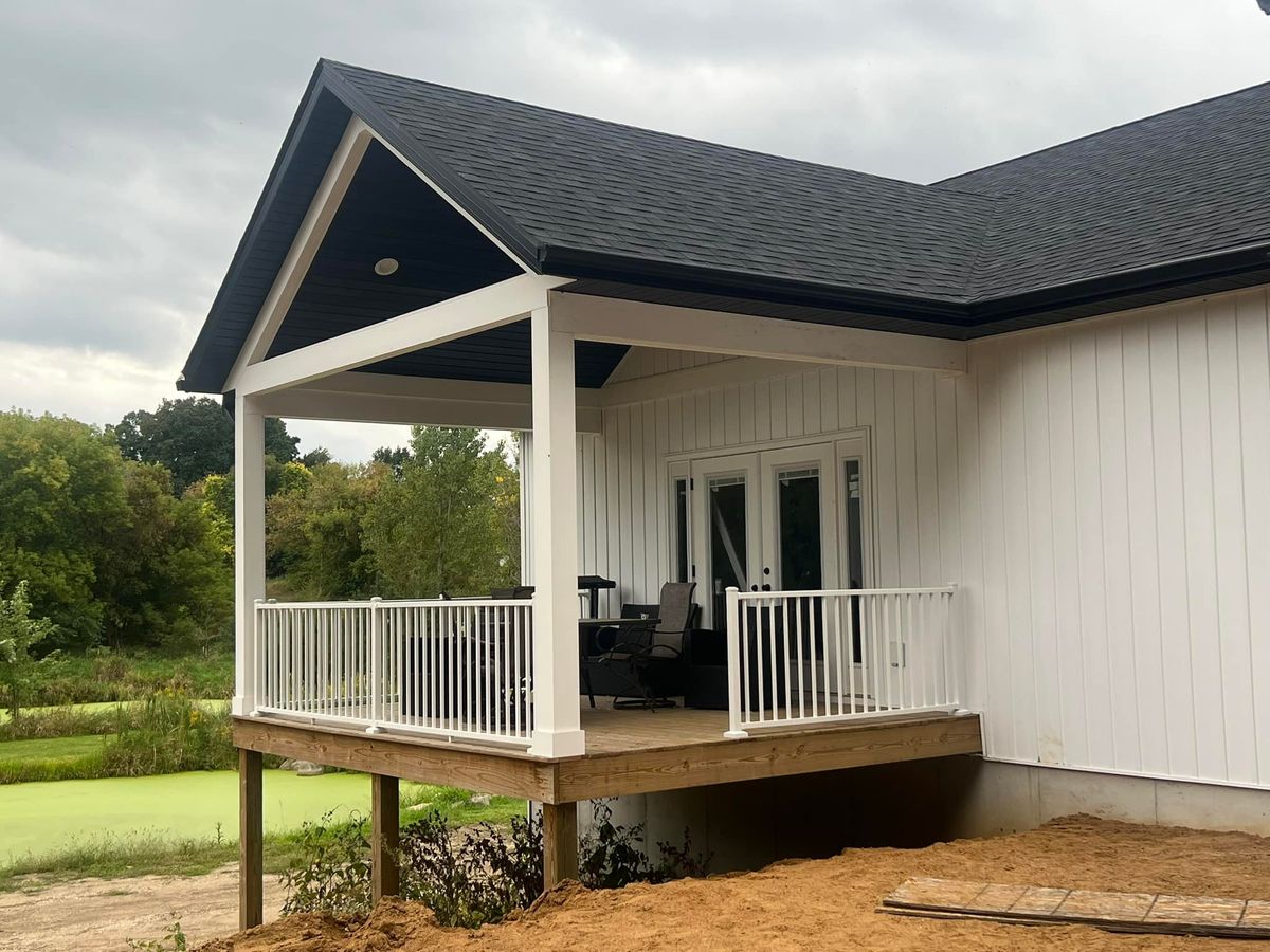 Deck & Patio Installation for Barter Construction in Cassopolis, MI