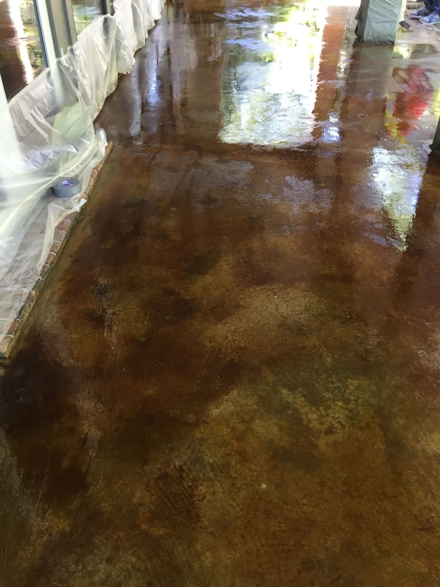 Epoxy Floor Coatings for Texas Curb N Borders in Houston, TX